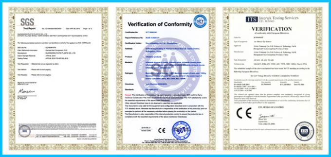 Copertura gonfiabile dello stagno di esplosione rettangolare trasparente completa all'aperto dal produttore gonfiabile della cupola dello stagno della Cina